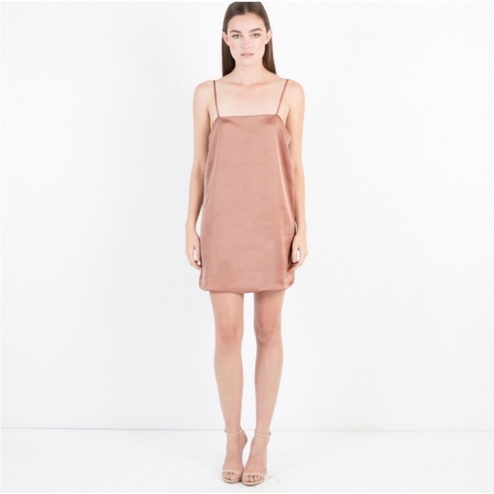 Modern Citizen Alina Silken Slip Tunic Dress